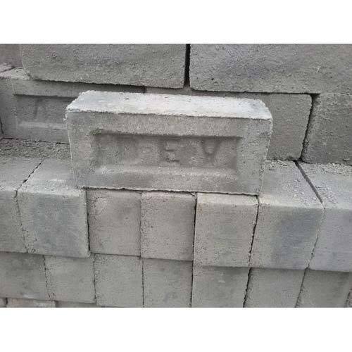 9 X 4 X 3 Inch Grey Cement Fly Ash Bricks Use For Side Walls