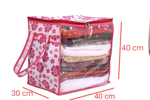 Designer Non Woven Fabric Garment Cover/Clothes Organiser For Wardrobe