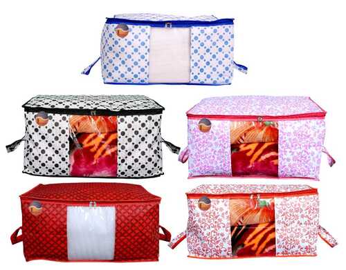 Designer Non Woven Underbed Storage Bag/Cloth Organiser For Wardrobe