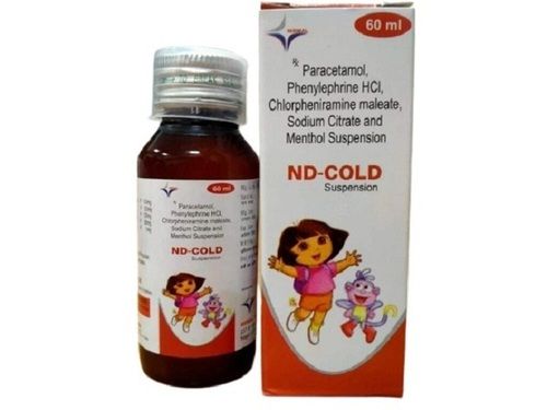 Paracetamol Phenylephrine Hcl Syrup 60 Ml For Children