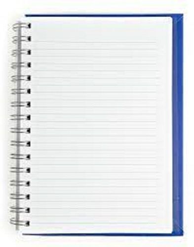 Rectangular Shape Spiral Binding Used For Writing Ruled Notebook