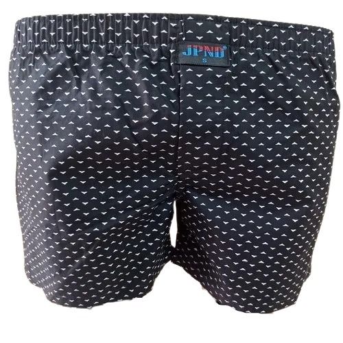 Regular Fit Unfadable Casual Wear Printed Cotton Boxer Short