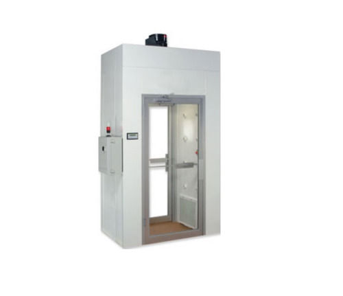 Stainless Steel Cleanroom Air Shower, 0.3 Micron Filtration Capacity Application: Industrial