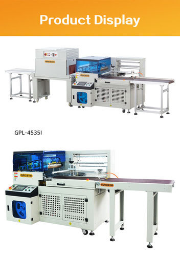 White Coated Mild Steel Automatic Shrink Wrapping Machine