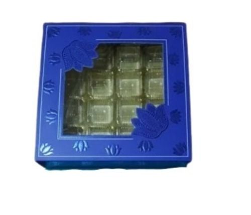 12 X 12 Inch Square Glossy Laminate Designer Chocolate Packaging Paper Box