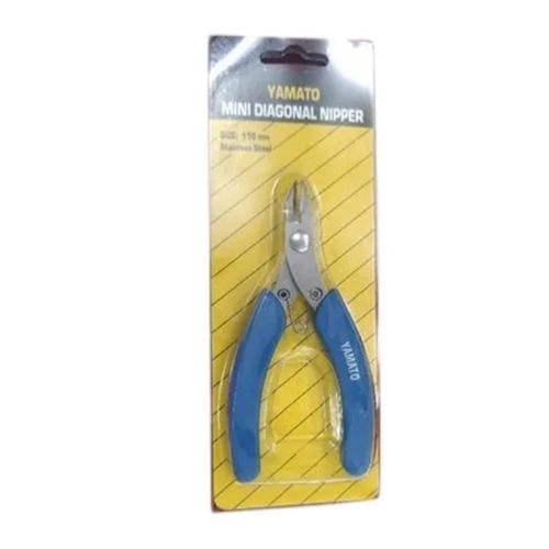 Blue 4-10 Mm Strong Rust-Free Irregular Stainless Steel Yamato Mini Diagonal Nipper For Commercial Use 