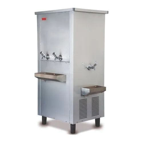 44Lx24Wx52H Inches Rectangular Stand Insulation Stainless Steel Industrial Water Cooler Capacity: 150-250 Liter/Day