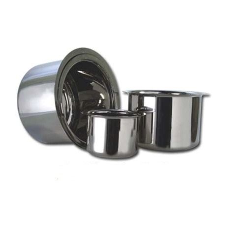 Silver 5Mm Glossy Smooth Dent Free Non-Corrosive Washable Stainless Steel Tope