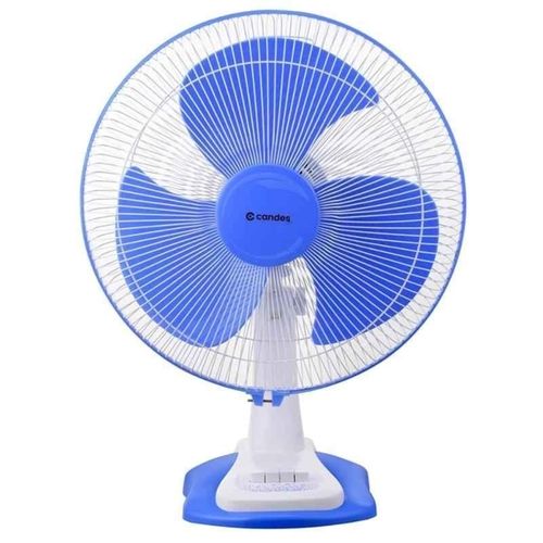 80 Watts Table Top Mounted Three Blade Non Remote Operated High Speed Fan  Blade Material: Plastic