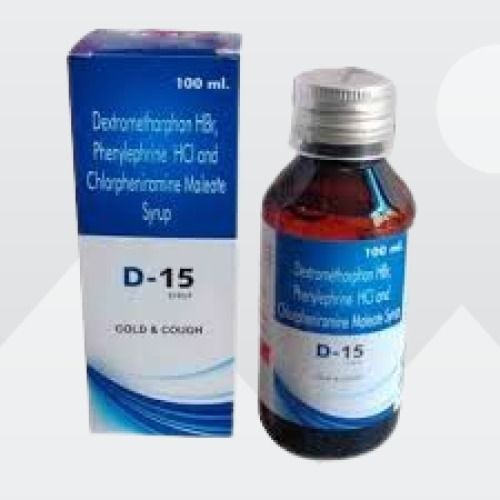 D-15 Cold Syrup Health Supplements