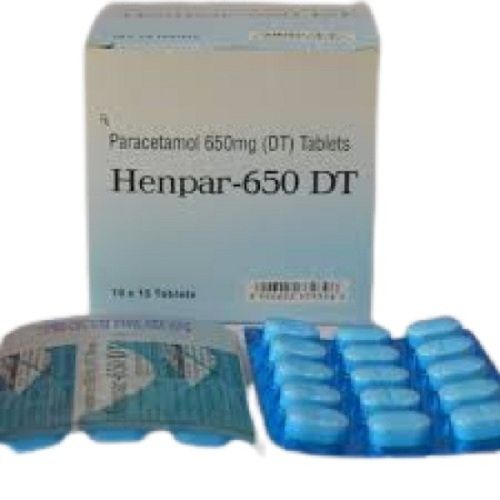 Henpar -650Dt Paracetamol Tablets Age Group: Adult