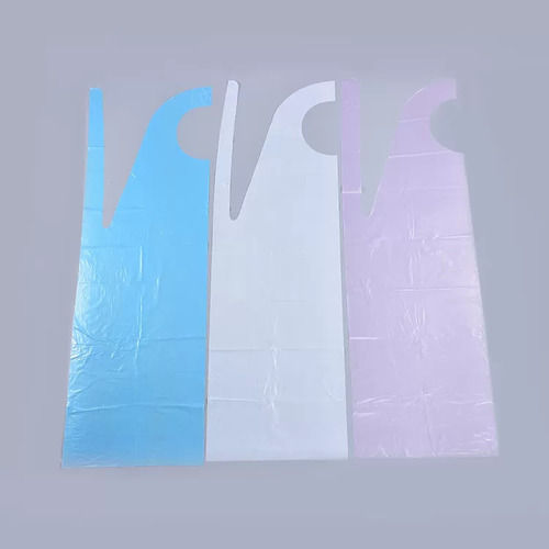 Lightweight Disposable Plastic Aprons Good Insulating Property 65 X 100 CM