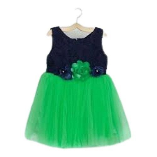 Kids Modern Style Sleeveless Breathable Party Wear Girl Frock Age Group: 1-3