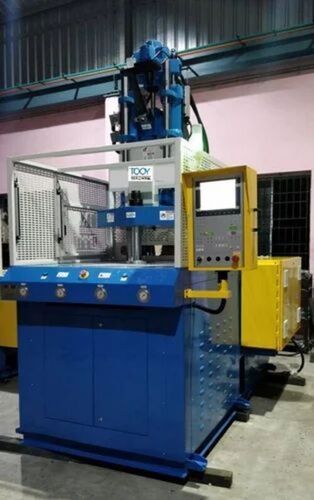 Blue Semi Automatic Rotary Insert Moulding Machine For Industrial Use