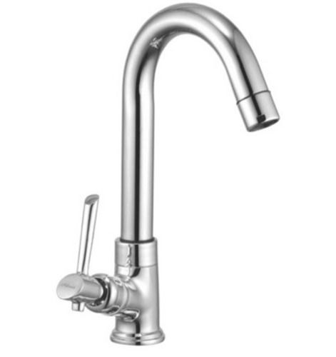 17.8 X 10.2 X 5.1 Cm Deck Mounted Stainless Steel Swan Neck Water Tap 