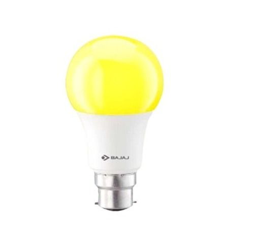 Yellow 220 Volt 10 Watt 50 Hertz Ip 55 Ceramic And Aluminum Body Led Bulb