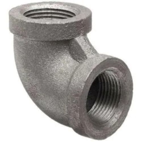 3-4 Inch Round Hot Rolled Female Connection Galvanized Cast Iron Elbow For Industrial Use