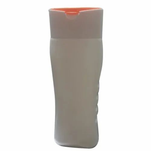 300 Ml White Plastic Shampoo Bottle For Cosmetic Use
