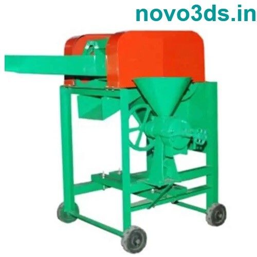 Horizontal Heavy Duty 2 Hp Motor Chaff Cutter Machines