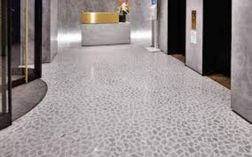 Marble terrazzo flooring 