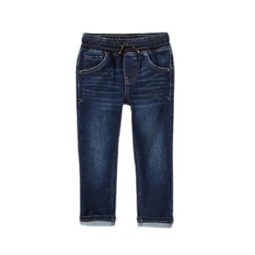 Plain Regular Fit Denim Baby Pants Age Group: Kids