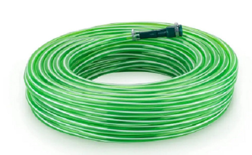 6 Feet Length Round Shape Soft Tube PVC Garden Pipe - 2 Inch Diameter, Green Color, 10mm Thickness | Versatile for Gas Pipe Applications, Flexible & Durable