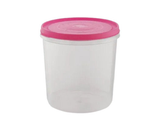 Pvc Plain Plastic Transparent Storage Containers For Kitchen Size: Medium