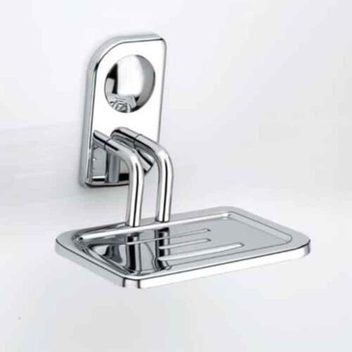 White Wall Mounted Stainless Steel Soap Dish For Bathroom Use