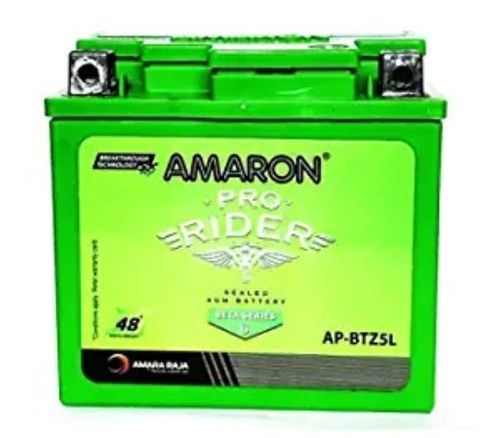 12 Volt Sealed Type Mechanical Acid Lead Amaron Bike Battery For Two Wheeler  Weight: 5  Kilograms (Kg)