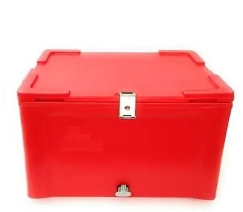 24 X 18 X 21 Inches Rectangular Plastic Body Portable Insulated Ice Box