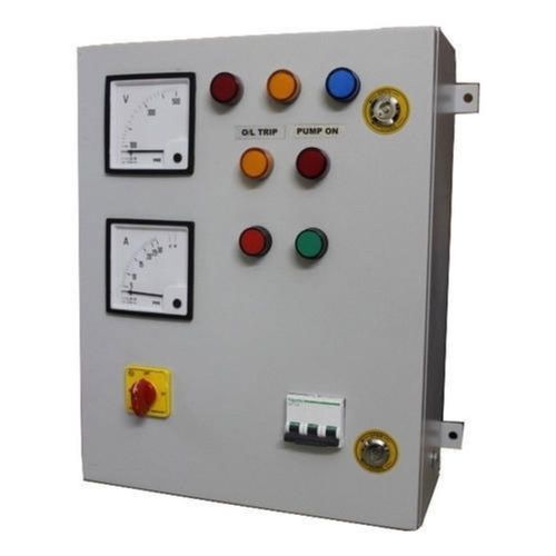 390X250X200 Mm Electric Powder Coated Mild Steel Submersible Three Phase Control Panel Dimension(L*W*H): 390 X 250 X 200 Millimeter (Mm)