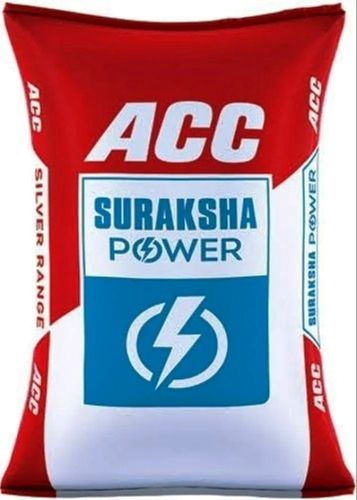 43 Grade Strength Hard Natural Fine Acc Suraksha Power Cement For Construction Bending Strength: Strong Binding Long Lasting