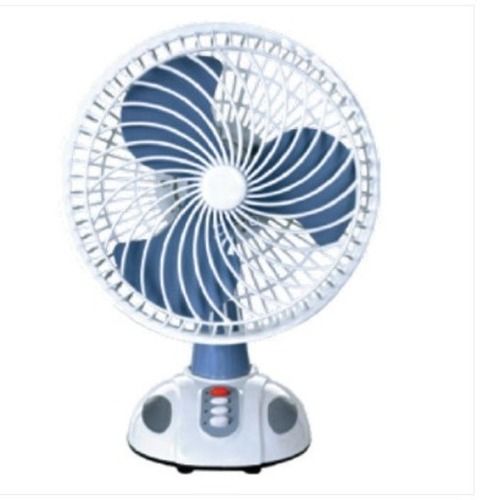 White And Blue Plastic Body 220 Voltage 20 Watt High Speed Air Cooling Solar Table Fan 