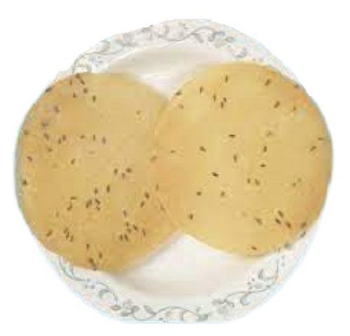 Round Shape Medium Size Salt Tasty Healthy A Grade Cumin Papad