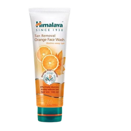 Tan Removal Orange Peel Natural Glow Himalaya Face Wash For Beautiful Skin Ingredients: Herbal