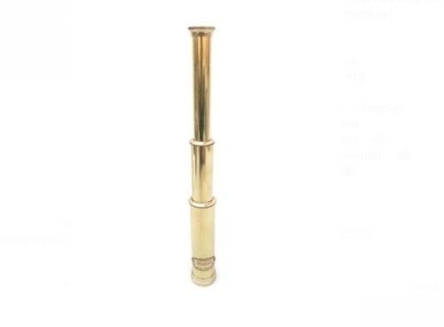 12 Inch Golden 5174 Gold Shine Brass Telescope Application: Boat