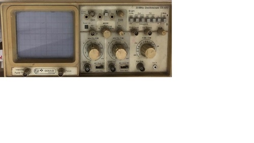 Portable Oscilloscope - 20 & 100 MHz | White, Button Control, Standard Size for Electronic Equipment and Laboratory Work