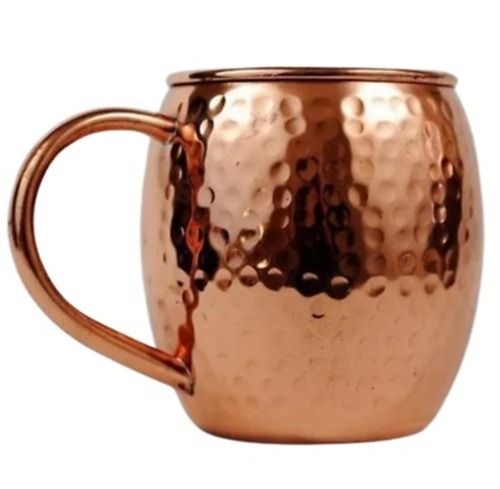 Metal 250 Grams Lightweight Round Leak Proof Antique Copper Mule Mug 