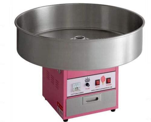 900 Watt 220 Voltage Plc Control Electrical Stainless Steel Cotton Candy Machine Capacity: 50 Kg/Hr