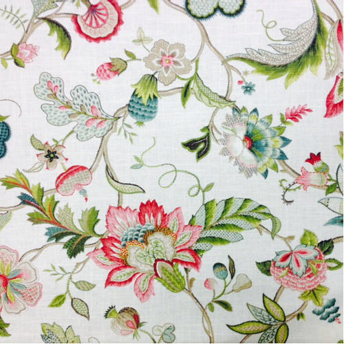 Machine Made Floral Printed Cotton Fabrics For Making Garments