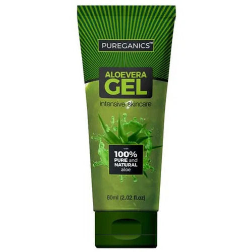 100% Pure And Natural Herbal Aloe Vera Skin Gel 60 Ml Pack