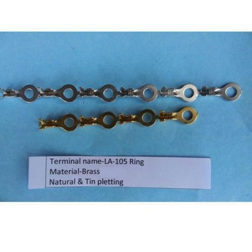 3Mm Natural And Tin Plating La-105 Ring Terminal For Commercial Use  Cable Diameter: 3 Millimeter (Mm)