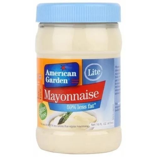 473 Grams Blended Processing Gluten Free Mayonnaise With 59% Less Fat