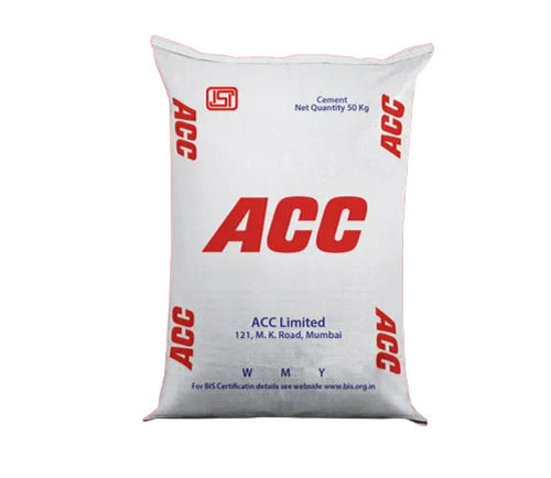 50 Kg Moderate Heating Common Acc Cement For Construction Bending Strength: 4.57 Mm