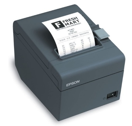 TM-T20ii Mini Thermal Printer - 140x199x146 mm Black | Battery Operated 8 Hour Backup Lightweight 70 Watt Power Consumption