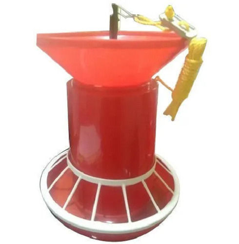 8 Kilogram Portable ABS Plastic Poultry Feeder With Handle For Birds