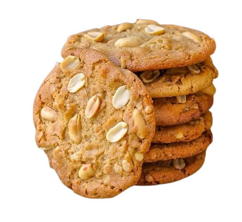 A Grade Round Sweet And Tasty Crispy Butter Flavor Peanut Cookies Fat Content (%): 10 Percentage ( % )