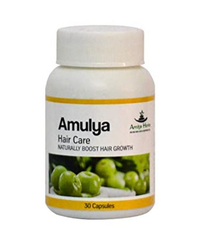 Amulya Hair Care Naturally Bosst Hair Growth, Pack Of 30 Capsules