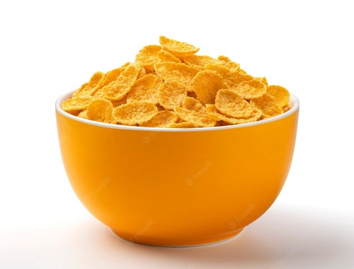 Corn Flakes - Premium Vegetarian, 100% Pure, A Grade Quality | Gluten-Free, Dried Style, Rich in Calcium & Iron, High Fiber Content