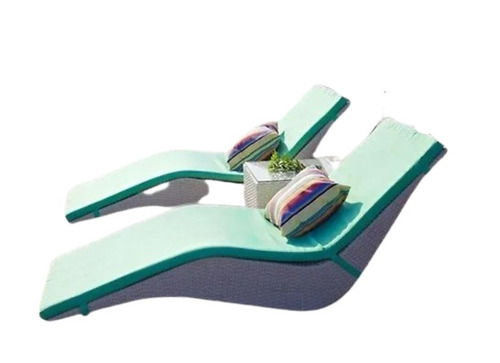 Machine Made Durable Synthetic Polyethylene Resin Pool Side Lounger Chair